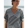 CARETTA CARETTA KAFTAN / Mavi