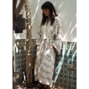 DUMAN 6 KAT MÜSLİN BOHEM KAFTAN / Gri