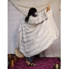 DUMAN 6 KAT MÜSLİN BOHEM KAFTAN / Gri