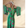 GİZA JAPONE KOLLU VİNTAGE ELBİSE