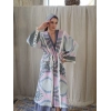 ANATOLIAN HERITAGE JAKAR DOKUMA MUSLİN KAFTAN