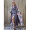 ANATOLIAN HERITAGE JAKAR DOKUMA MUSLİN KAFTAN