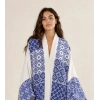 İZNİK BORDÜR DETAYLI MÜSLİN KAFTAN