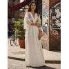 KANAVİÇE PAMUK DOKUMA ELBİSE