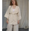 KUTAY KETEN KİMONO & PANTOLON TAKIN
