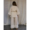 KUTAY KETEN KİMONO & PANTOLON TAKIN