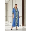 ROSEMARY MUSLİN KAFTAN Mavi