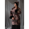 RUMİ JAKAR DOKUMA ÇİNİ DESEN PALTO