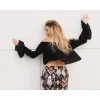 SAHRA MADONNA YAKA CROP BLUZ