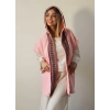 TUNA KAPŞONLU WELLSOFT YELEK / PEMBE