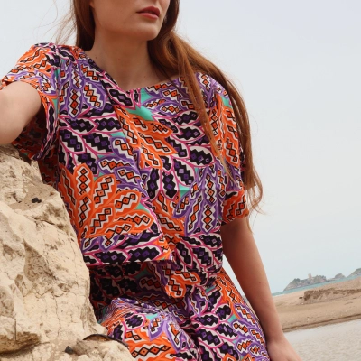 ORCHID BLUZ & PANTOLON TAKIM