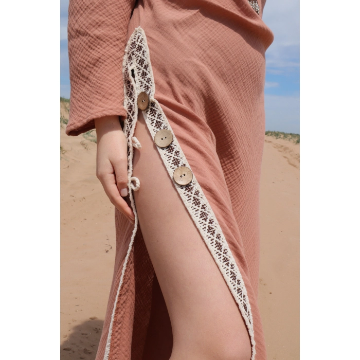 HAZEL BOHO MAKSİ DRESS