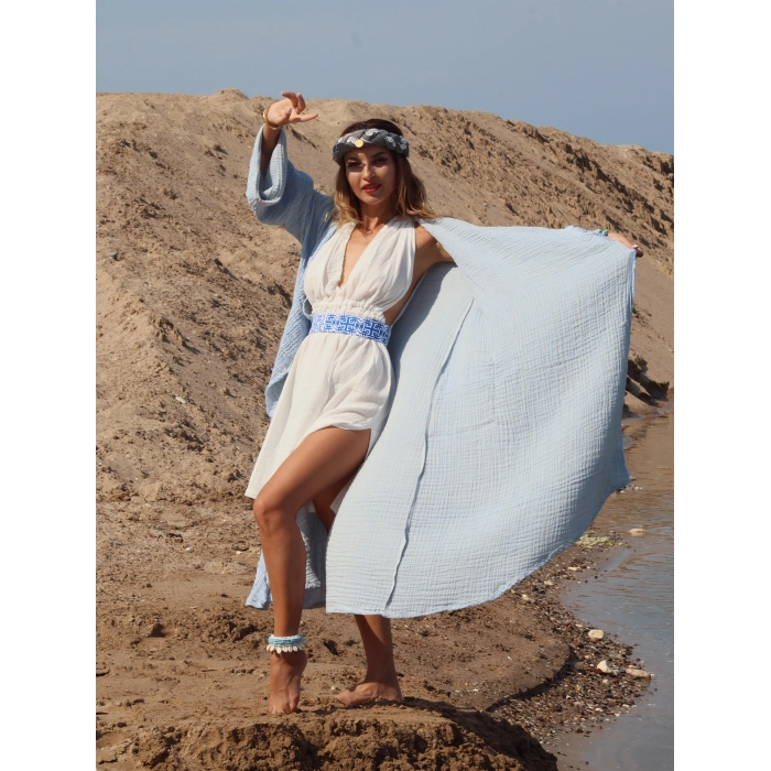 SWAN SALAŞ MÜSLİN KAFTAN