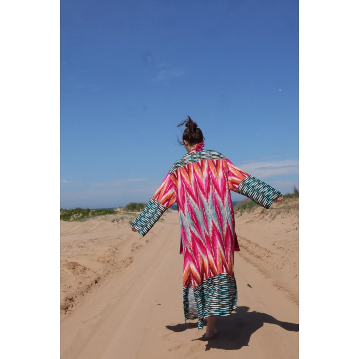 BUHARA VİSKON KAFTAN