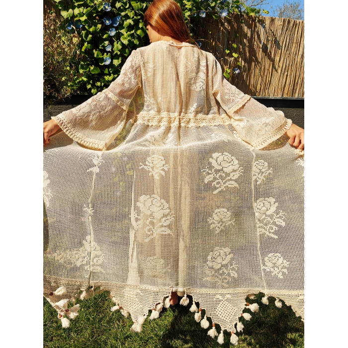 RHAPSODY PAMUK FİLE KAFTAN