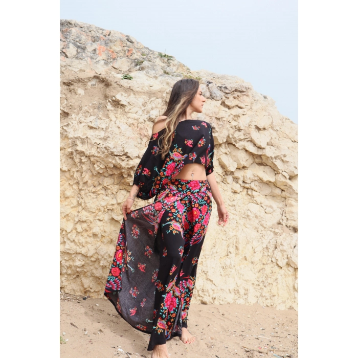 KALİNKA VİSKON BLUZ & PANTOLON TAKIM