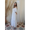 PAPATYA PAMUK FİSTO ELBİSE
