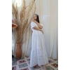 PAPATYA PAMUK FİSTO ELBİSE