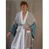 RUMİ ÇİNİ BASKILI PAMUK KAFTAN