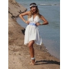 AZİZE KİLİM KEMERLİ ELBİSE / mini