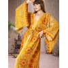 GİZA JAPONE KOLLU VİNTAGE ELBİSE