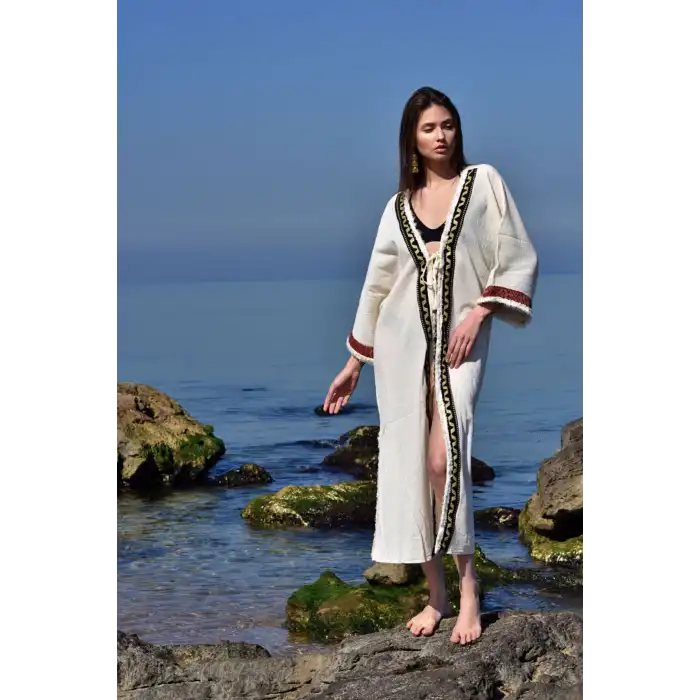 AKAT ŞİLE BEZİ KAFTAN