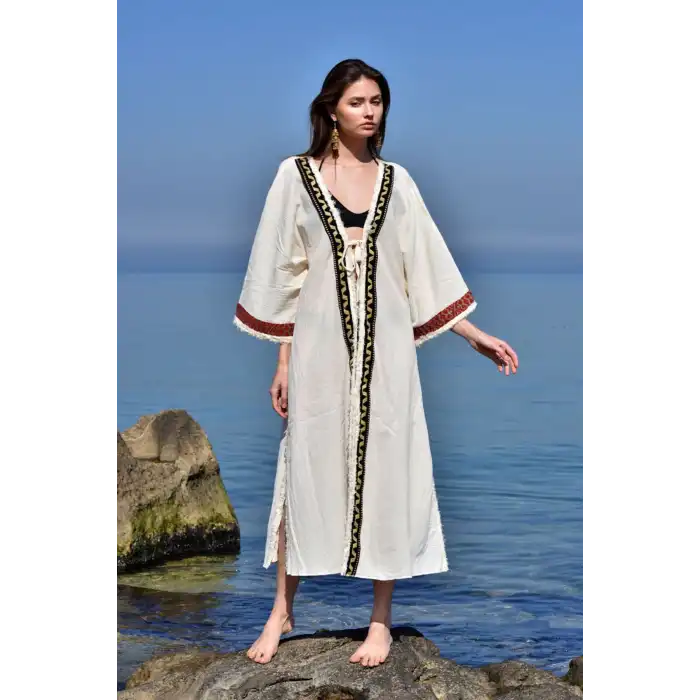 AKAT ŞİLE BEZİ KAFTAN