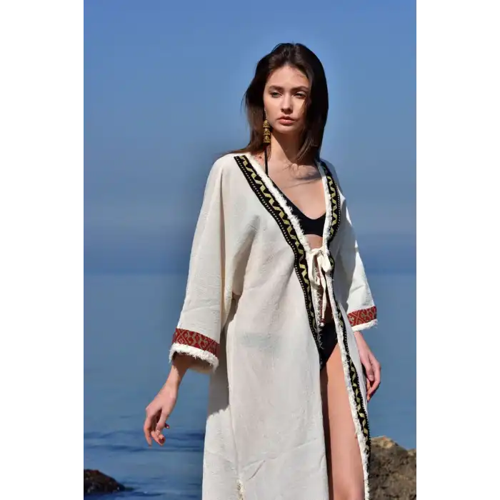 AKAT ŞİLE BEZİ KAFTAN