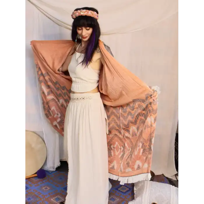 BOABAB PAMUK DOKUMA KİMONO