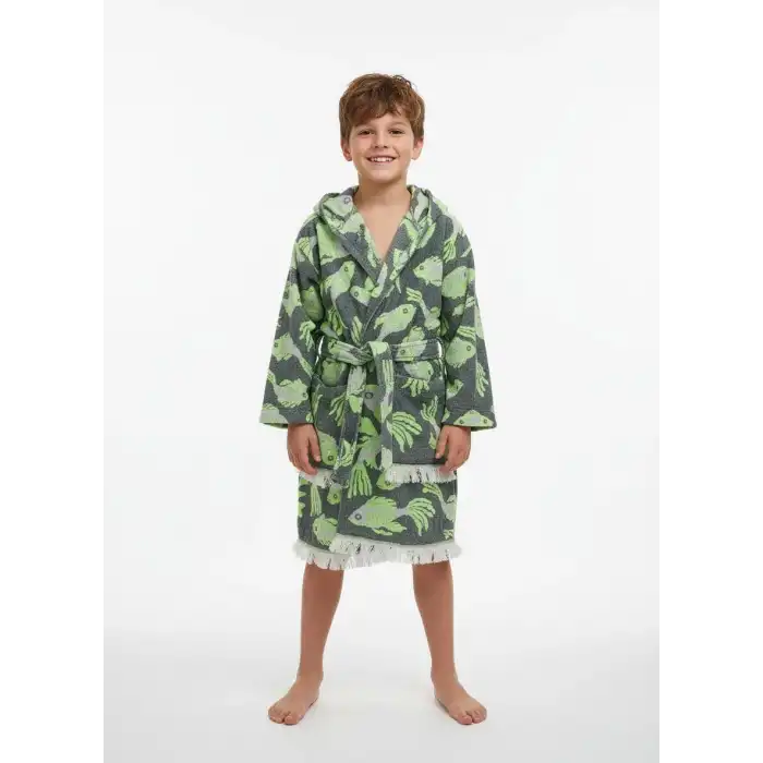 MORİNA BORNOZ/ Yeşil