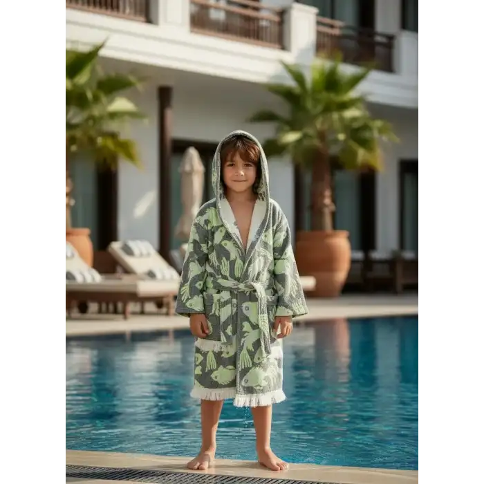 MORİNA BORNOZ/ Yeşil