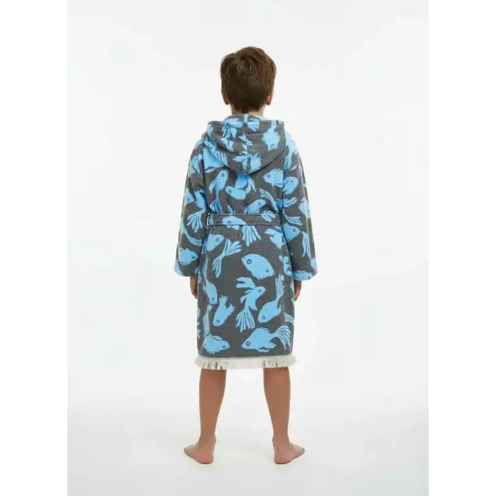 MORİNA BORNOZ/ Mavi