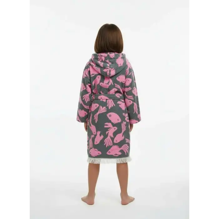 MORİNA BORNOZ/ Pembe