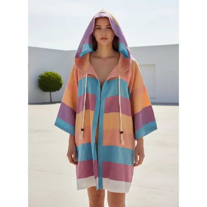 HARMONY KAPŞONLU KİMONO