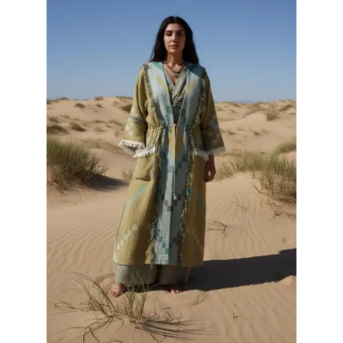 ANATOLIAN HERİTAGE KAFTAN / Yeşil Kilim