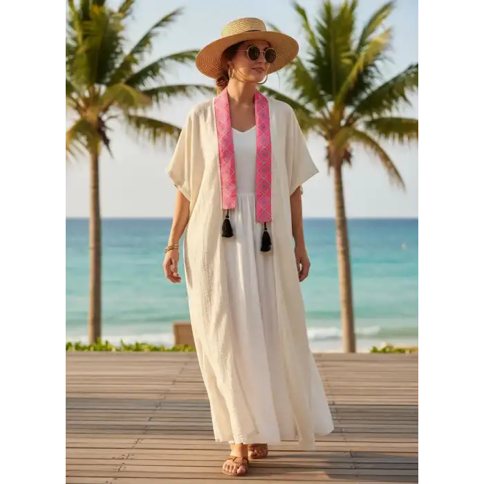 CHAKRA MÜSLİN KİMONO