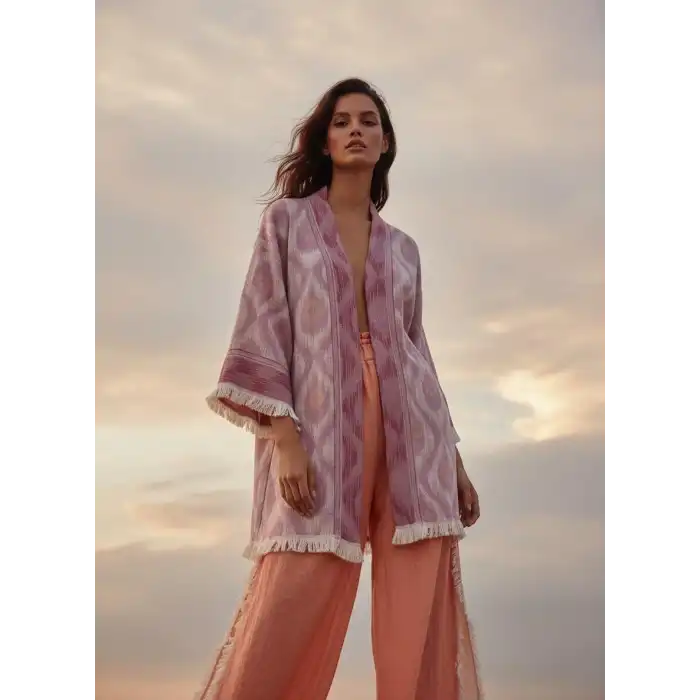 MIND PAMUK DOKUMA JAKAR KİMONO