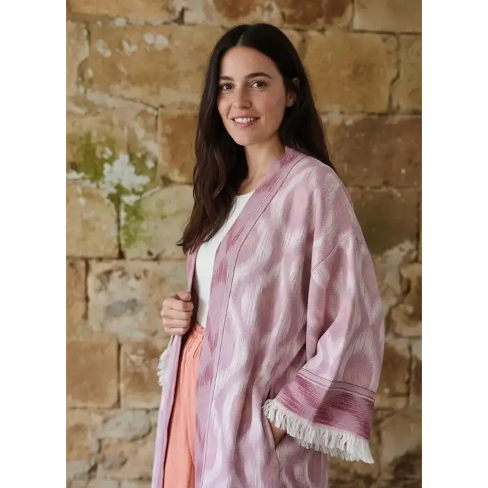 MIND PAMUK DOKUMA JAKAR KİMONO