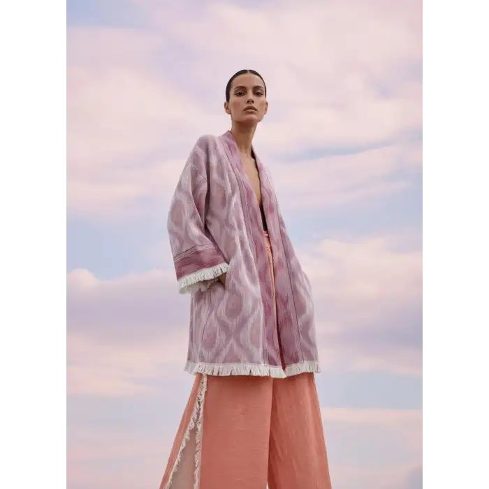 MIND PAMUK DOKUMA JAKAR KİMONO