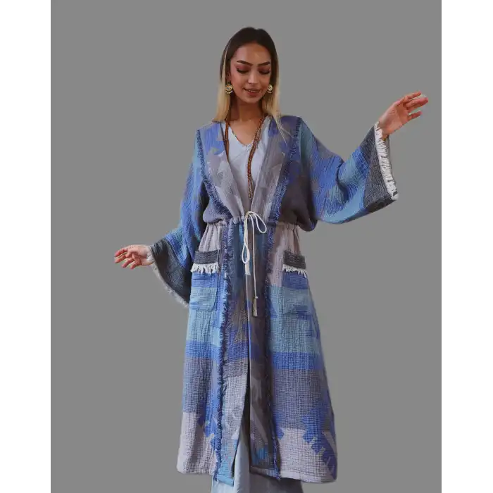 ANATOLIAN HERİTAGE KAFTAN / Mavi Kilim