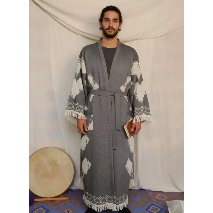 BALKAR DOKUMA PAMUK ERKEK KAFTAN