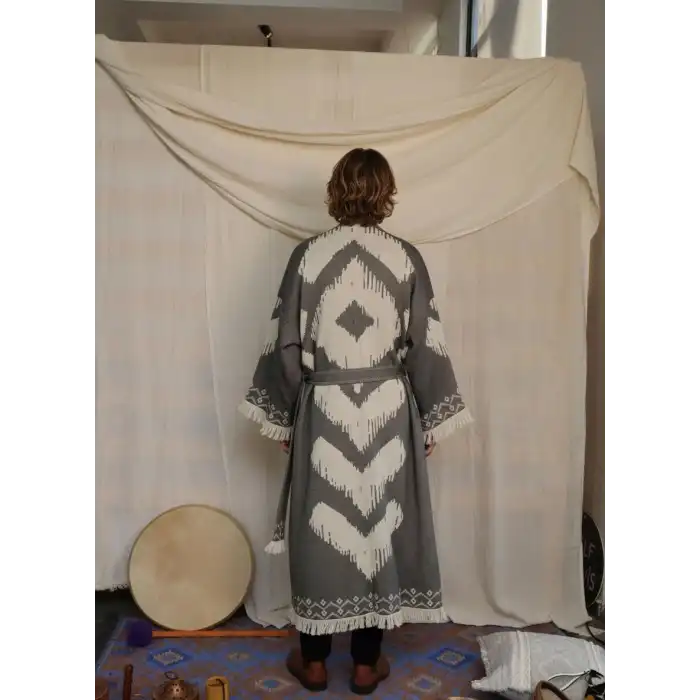 BALKAR DOKUMA PAMUK ERKEK KAFTAN