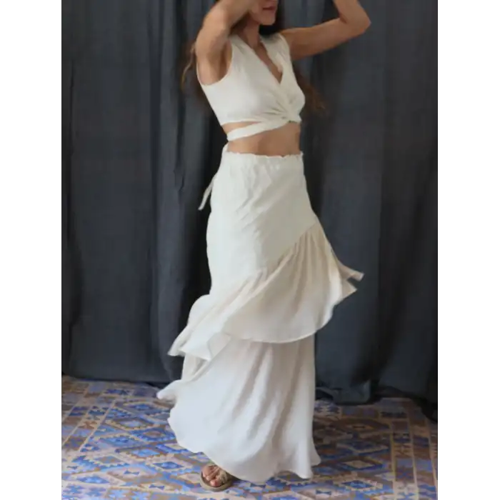 JANSET CROP & ETEK TAKIM / Naturel