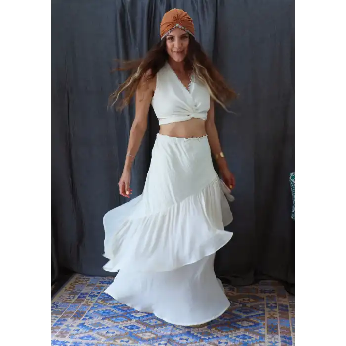 JANSET CROP & ETEK TAKIM / Naturel