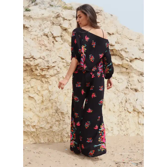 KALİNKA VİSKON BLUZ & PANTOLON TAKIM