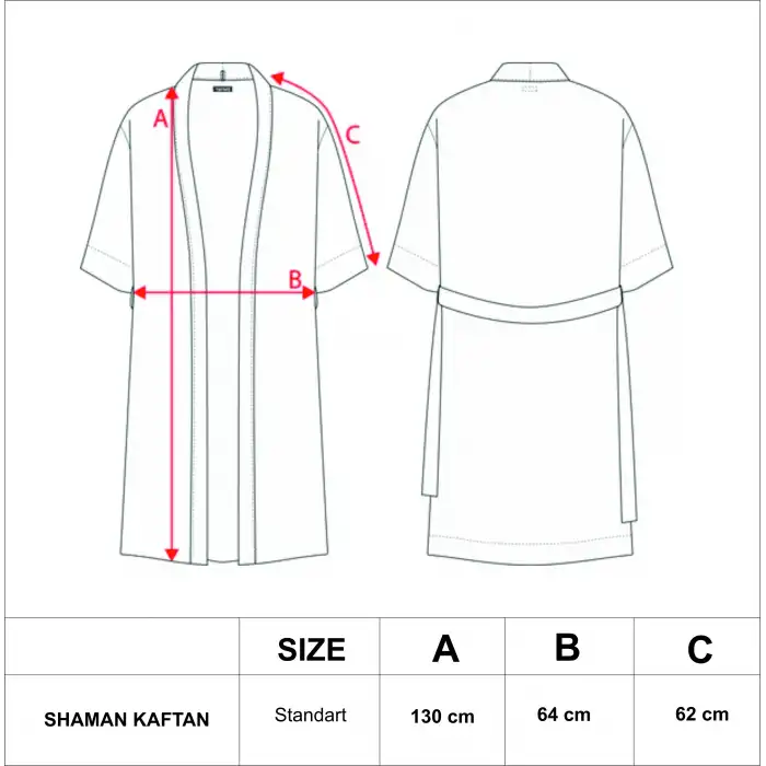 PALERMO PAMUK DOKUMA KAFTAN