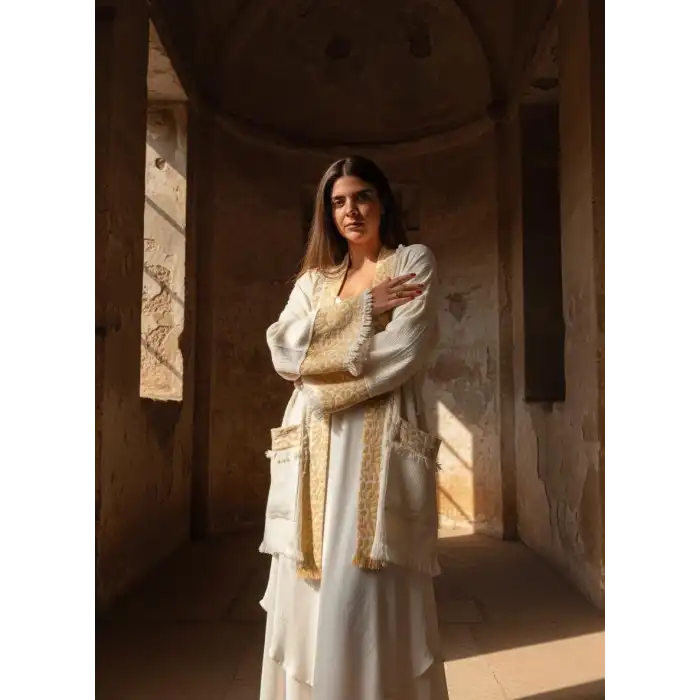 SELİN MÜSLİN KİMONO