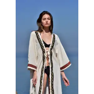 AKAT ŞİLE BEZİ KAFTAN