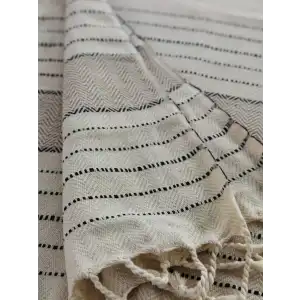 ALAÇATI KETEN KARISIMLI PESTEMAL