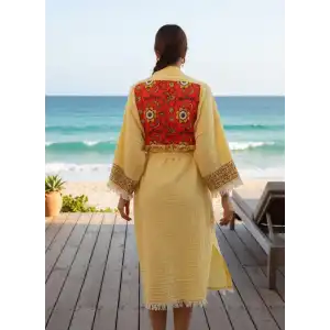 SMELLS LIKE ANATOLİA KAFTAN /sarı